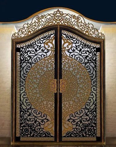 بوابة حديد فاخرة